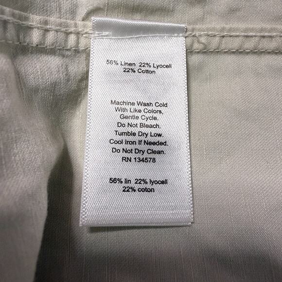 Vineyard Vines Men's Linen Blend Button Shirt Size L Classic Preppy Coastal - Picture 5 of 6